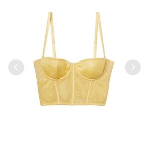 Fleur du Mal bouquet bustier daffodil 32c